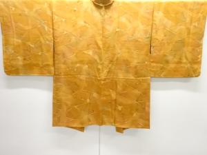 変わり斜め格子模様一つ紋羽織